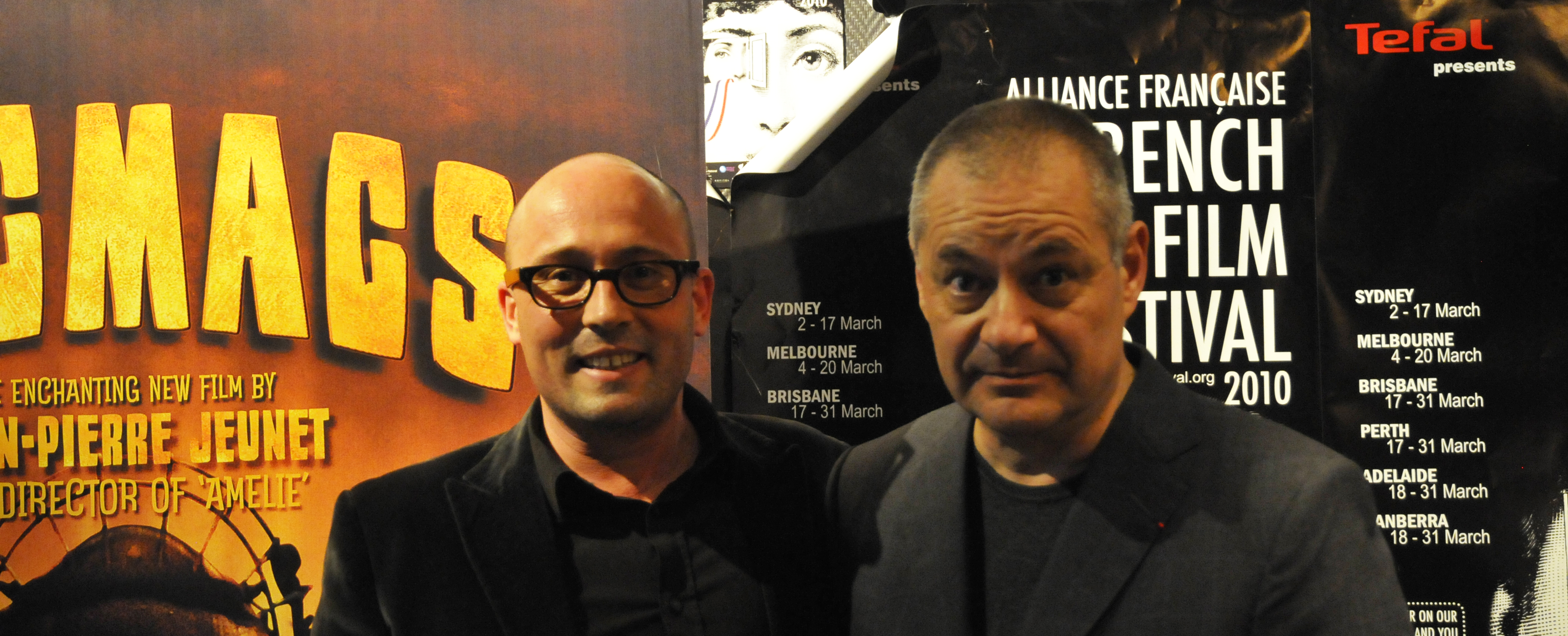 Australia welcomes three French directors - Jean-Pierre Jeunet en Australie - © Dr Australia welcomes three French directors - Jean-Pierre Jeunet en Australie - © Dr