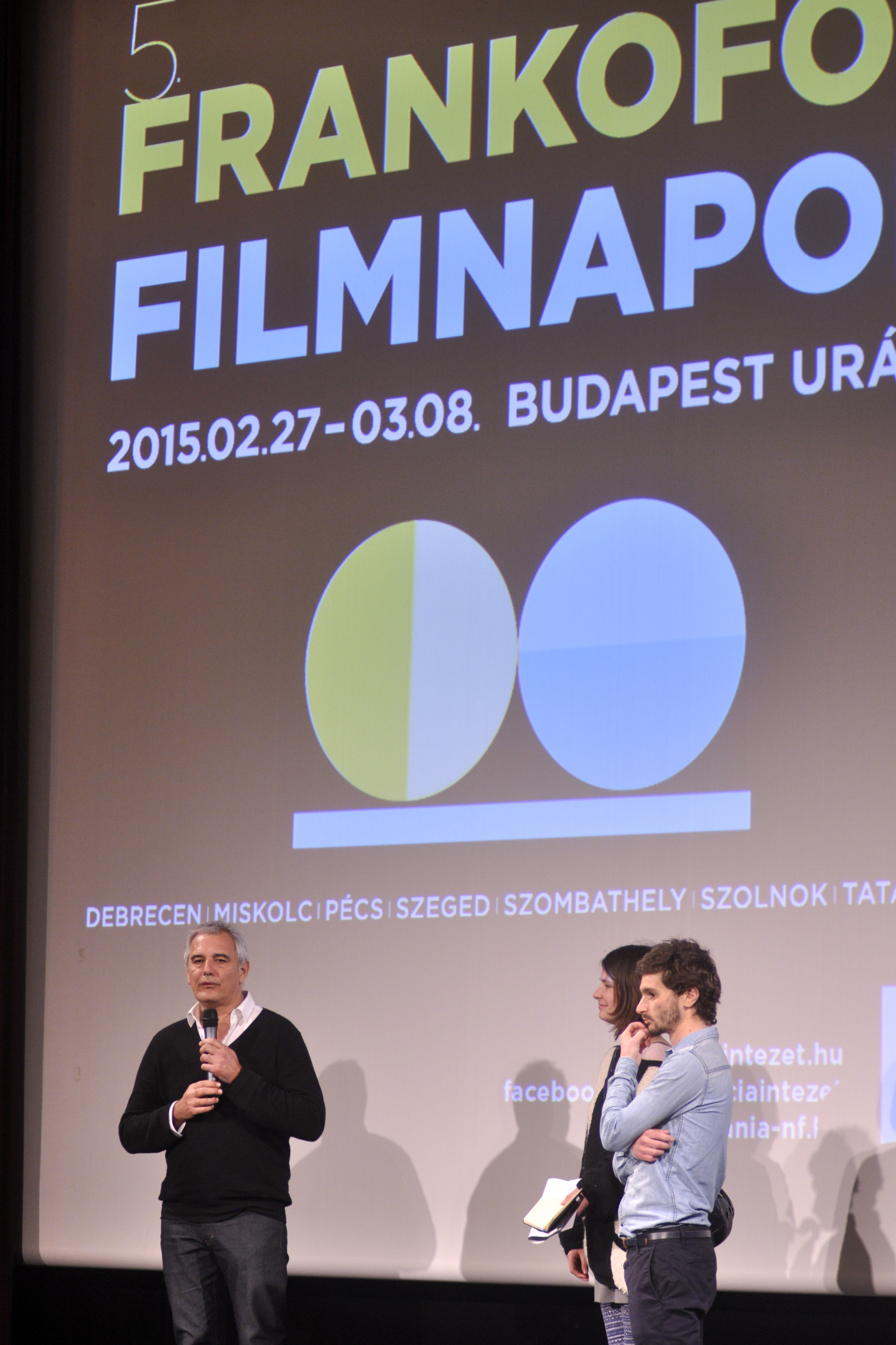 Laurent Cantet in Budapest for the 5th Francophone Film Days - Laurent Cantet présente Retour à Ithaque Laurent Cantet in Budapest for the 5th Francophone Film Days - Laurent Cantet présente Retour à Ithaque