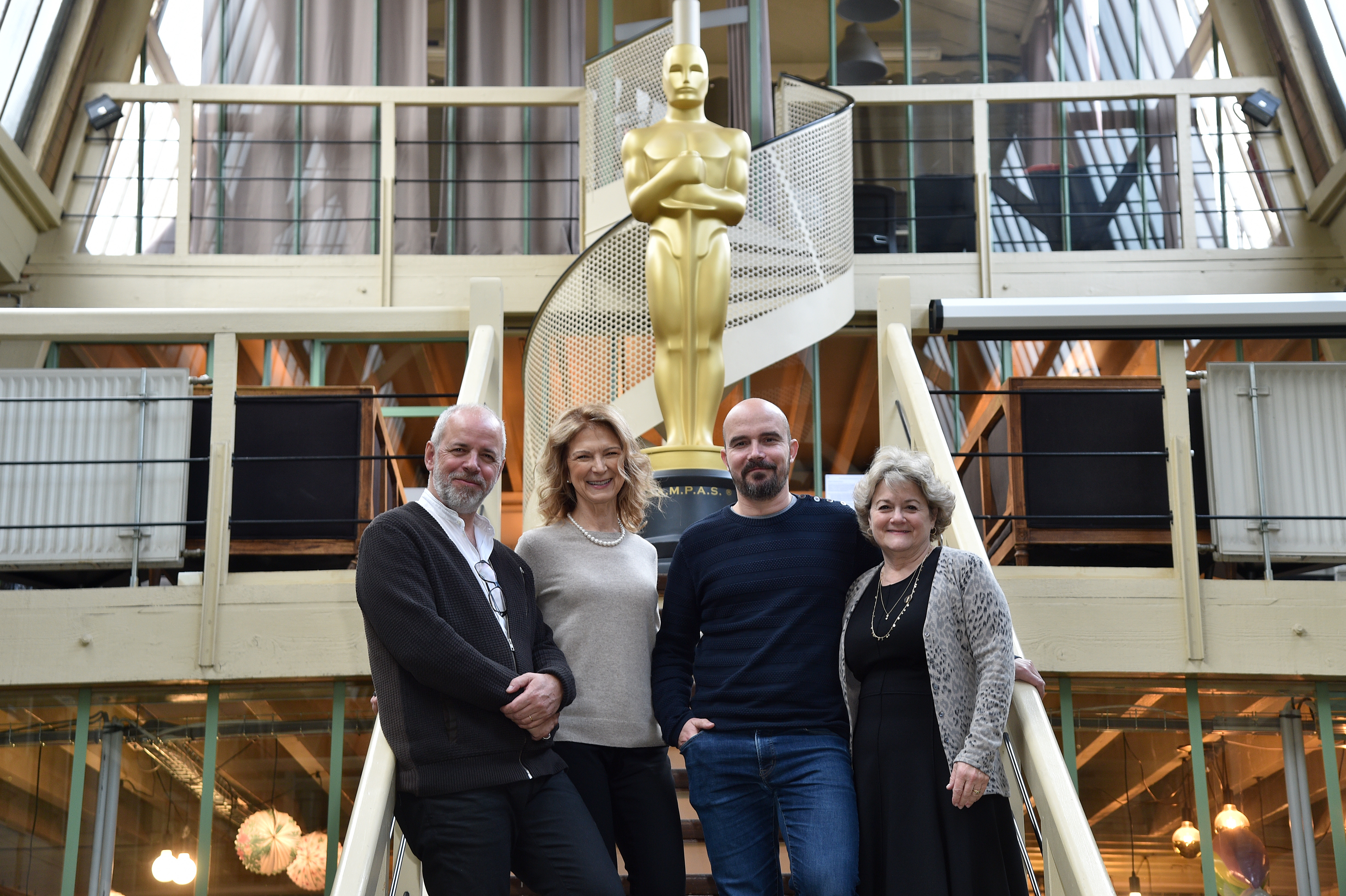 UniFrance and AMPAS join forces for two days in Paris dedicated to French cinema - Marc du Pontavice, Dawn Hudson, Jérémy Clapin et Bonnie Arnold (AMPAS) - © Giancarlo Gorassini - Bestimage / UniFrance UniFrance and AMPAS join forces for two days in Paris dedicated to French cinema - Marc du Pontavice, Dawn Hudson, Jérémy Clapin et Bonnie Arnold (AMPAS) - © Giancarlo Gorassini - Bestimage / UniFrance