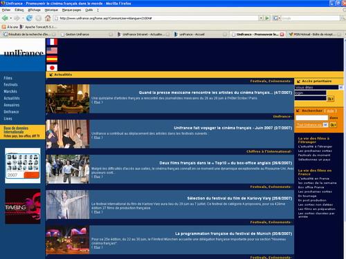 Nueva web de Unifrance - Unifrance.org V2 Nueva web de Unifrance - Unifrance.org V2