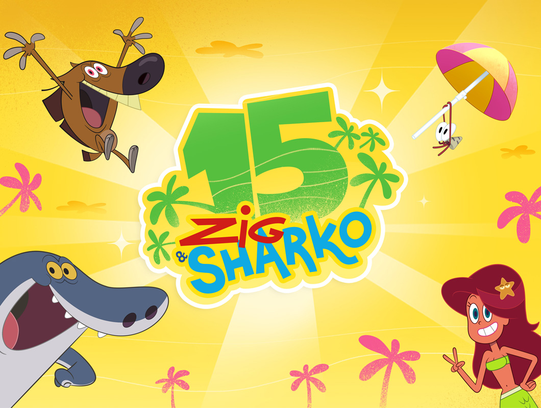 "Zig & Sharko" celebrates its 15th anniversary! A look back at the animated comedy that has captivated children the world over. - © Xilam Animation "Zig & Sharko" celebrates its 15th anniversary! A look back at the animated comedy that has captivated children the world over. - © Xilam Animation