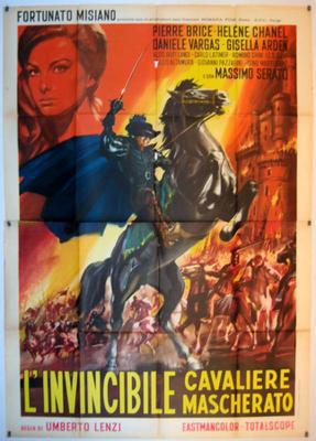 L'Invincible Cavalier noir - Poster - Italy L'Invincible Cavalier noir - Poster - Italy