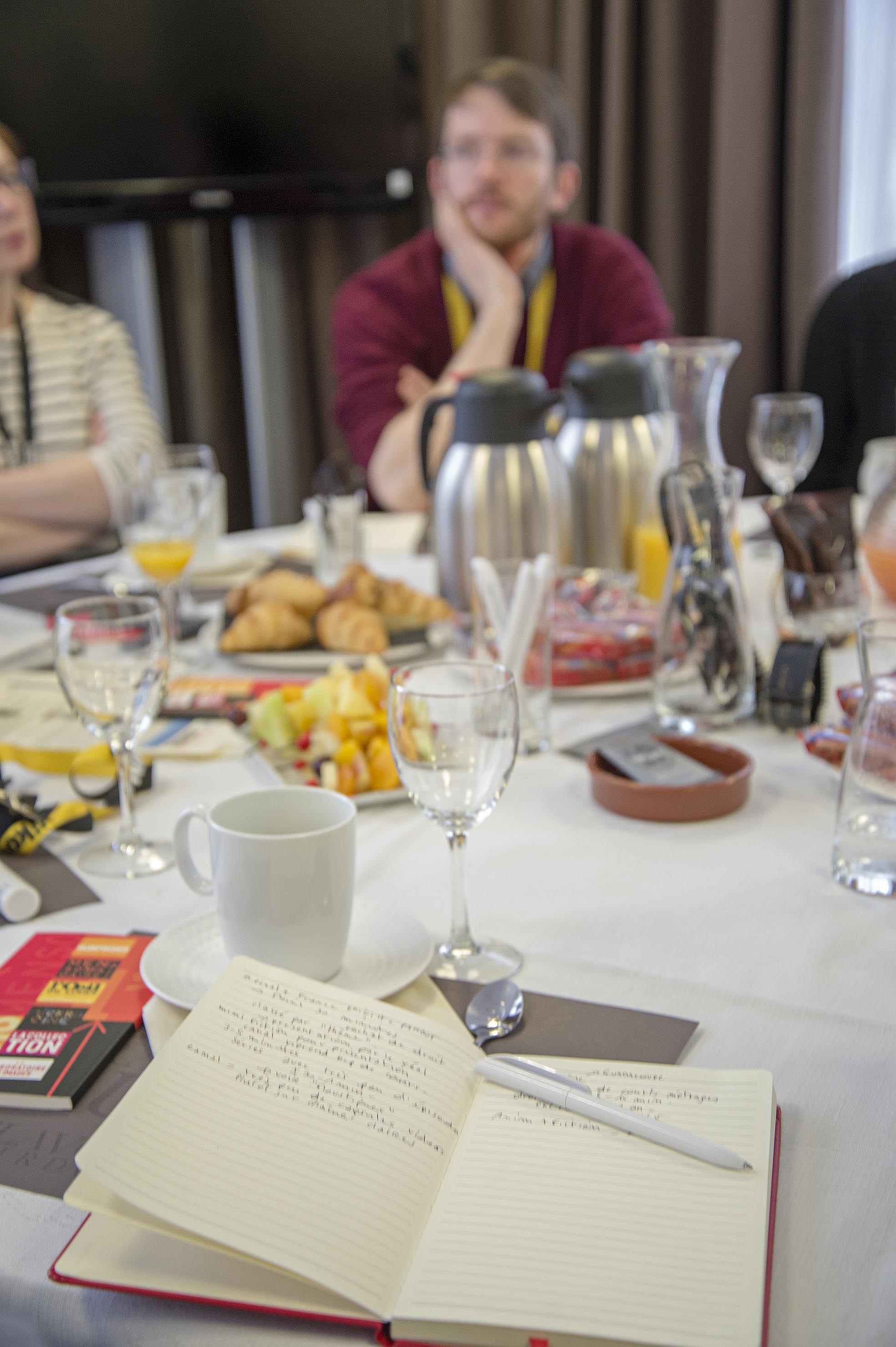 The UniFrance breakfasts at Clermont-Ferrand The UniFrance breakfasts at Clermont-Ferrand