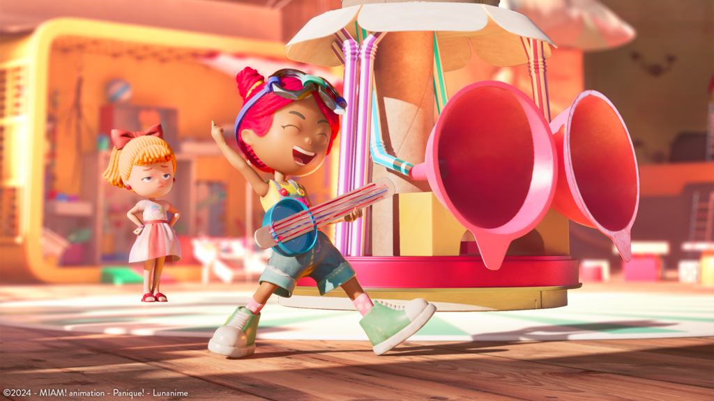 Hanna Mouchez - &copy; THE TINIES &copy;2025 - MIAM! animation - Panique! - Lunanime - RTBF - VRT/Ketnet 