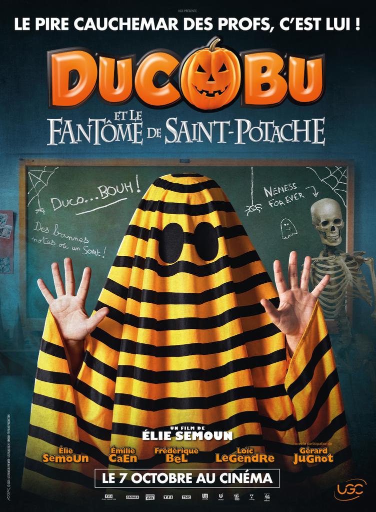 Ducobu et le fant&ocirc;me de Saint-Potache - Affiche teaser