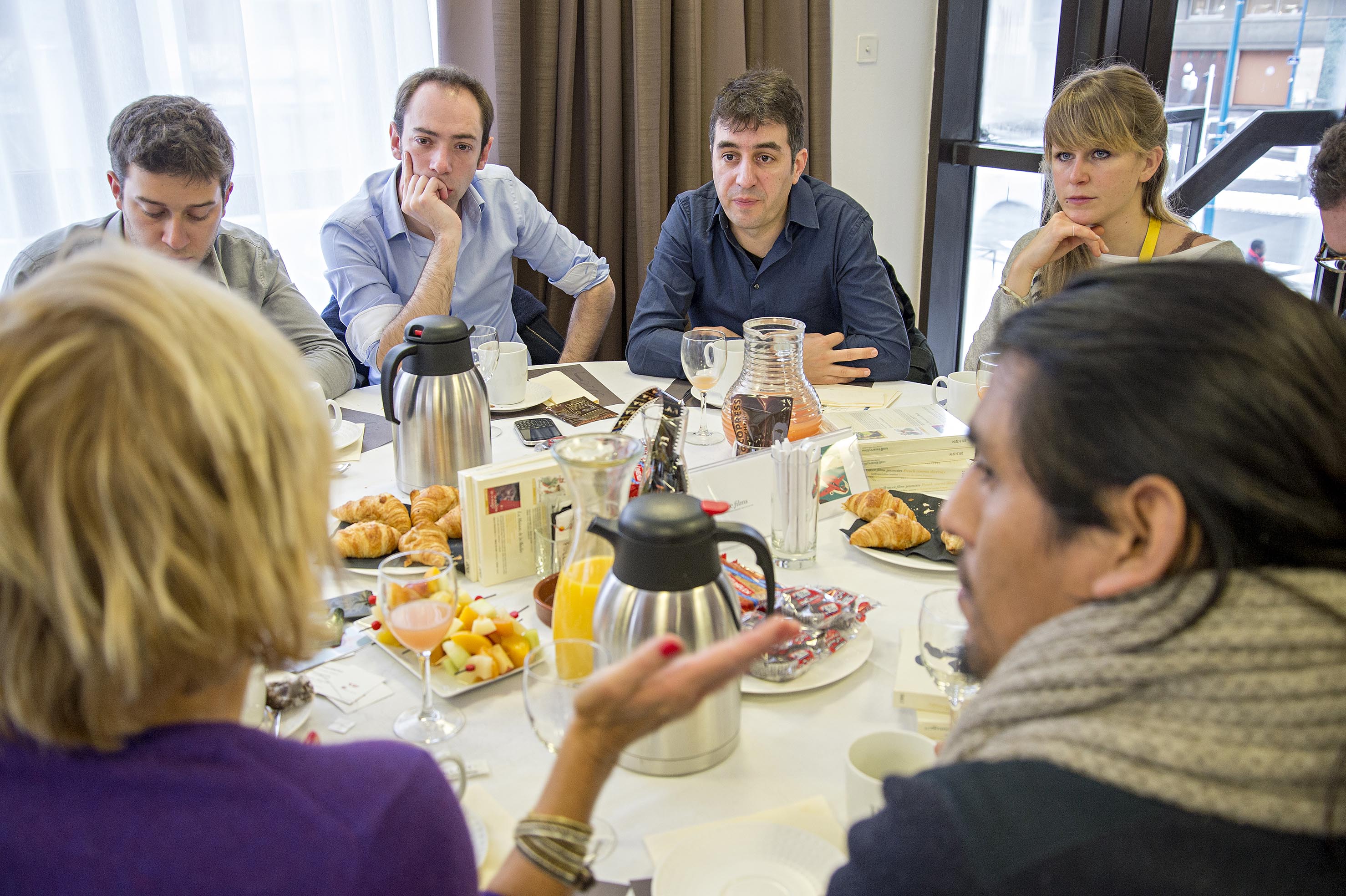 Los desayunos de UniFrance en el festival de Clermont-Ferrand Los desayunos de UniFrance en el festival de Clermont-Ferrand