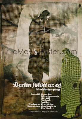 Cielo sobre Berlín - Poster Hongrie Cielo sobre Berlín - Poster Hongrie