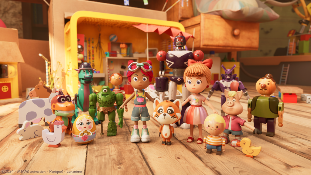 The Tinies - © THE TINIES ©2025 - MIAM! animation - Panique! - Lunanime - RTBF - VRT/Ketnet The Tinies - © THE TINIES ©2025 - MIAM! animation - Panique! - Lunanime - RTBF - VRT/Ketnet