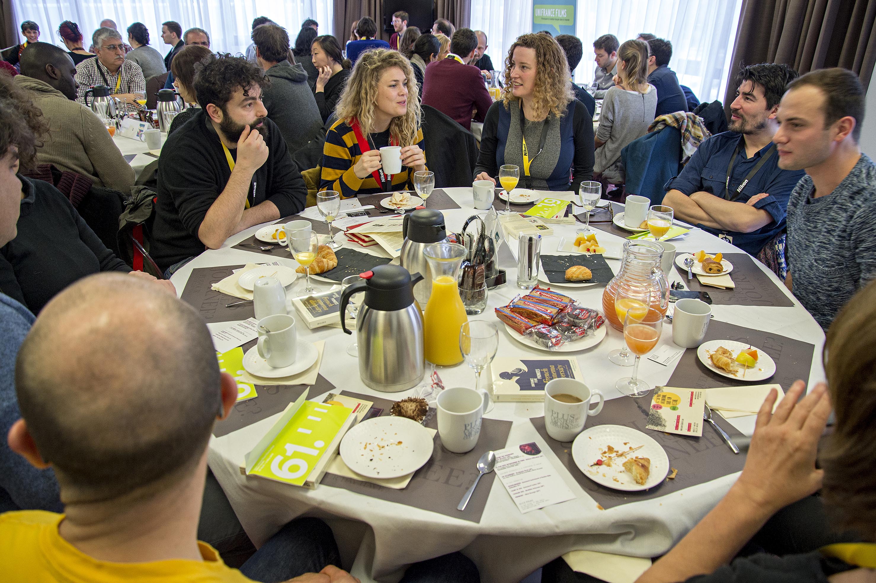 Los desayunos de UniFrance en el festival de Clermont-Ferrand Los desayunos de UniFrance en el festival de Clermont-Ferrand