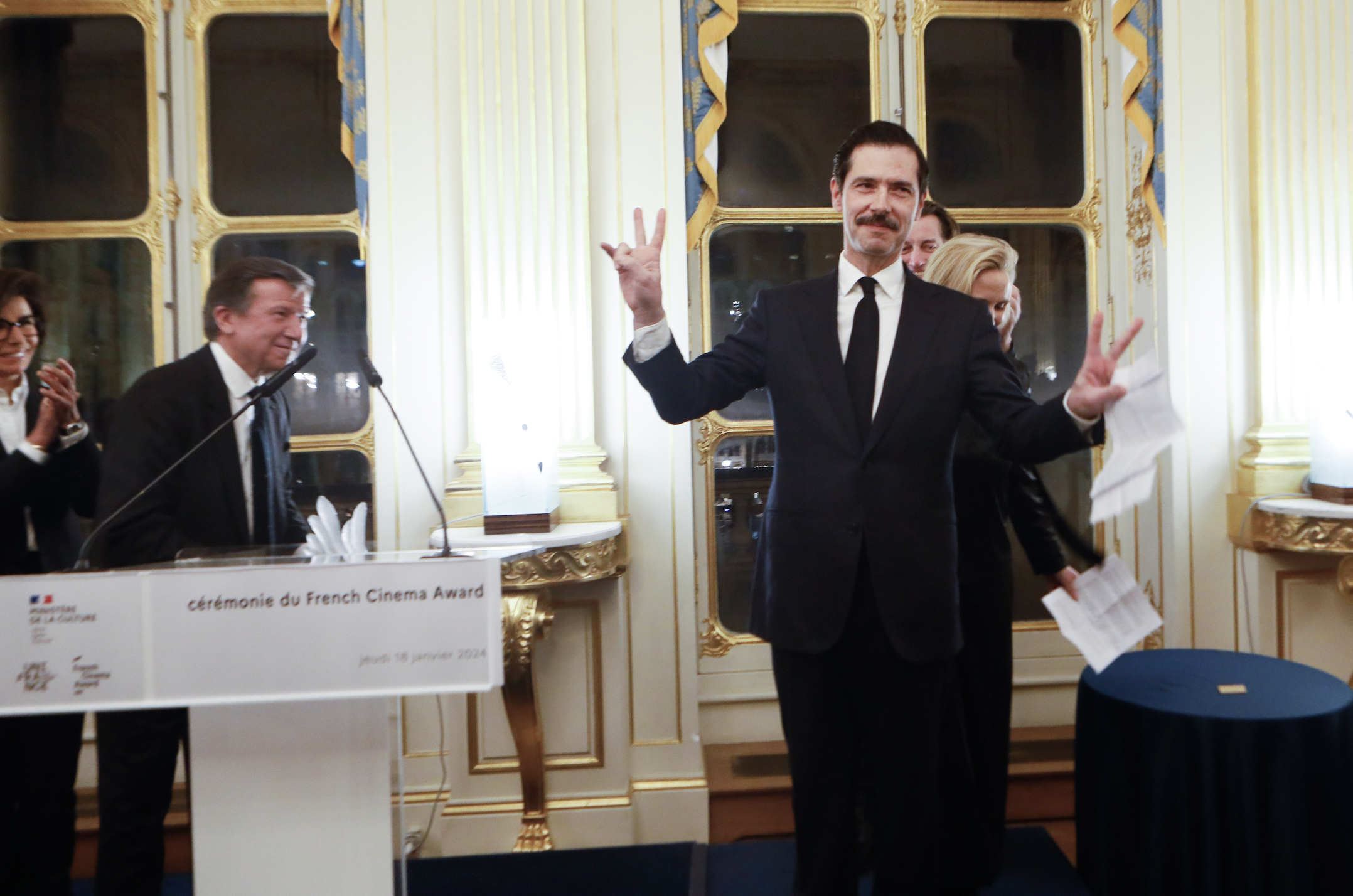 Unifrance otorga un Premio del Cine Francés a Melvil Poupaud - © Christophe Clovis / Unifrance Unifrance otorga un Premio del Cine Francés a Melvil Poupaud - © Christophe Clovis / Unifrance