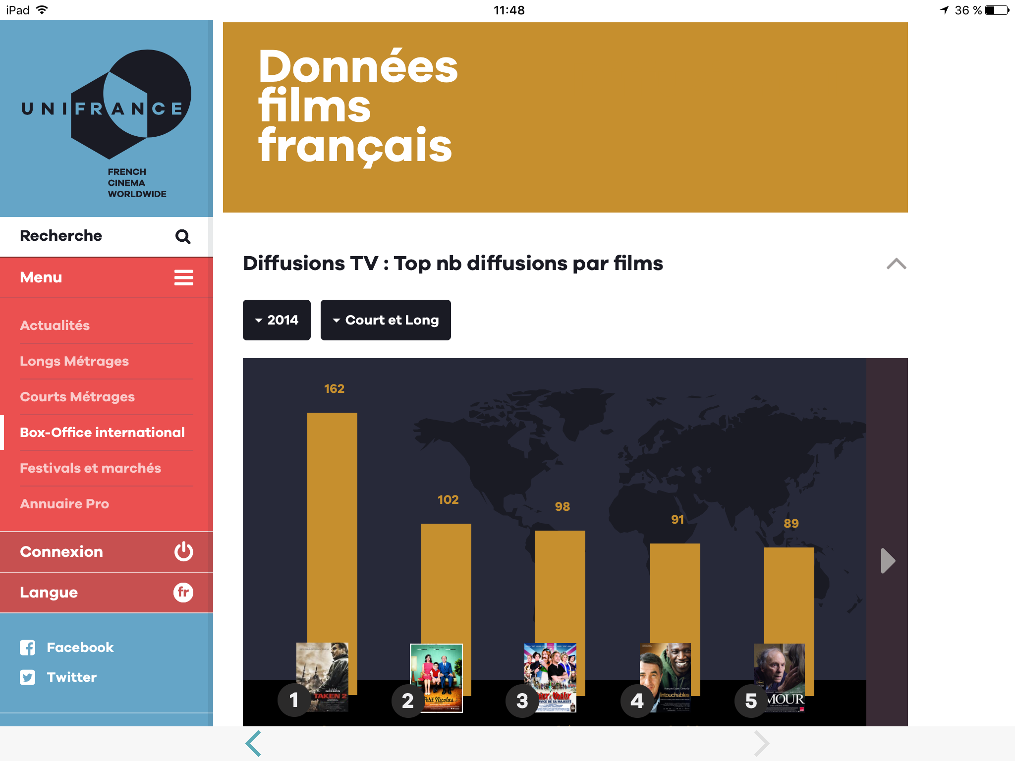 UniFrance lanza su nueva aplicación móvil UniFrance lanza su nueva aplicación móvil
