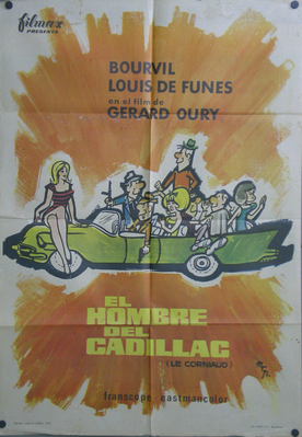 El Hombre del Cadillac - Poster Espagne El Hombre del Cadillac - Poster Espagne