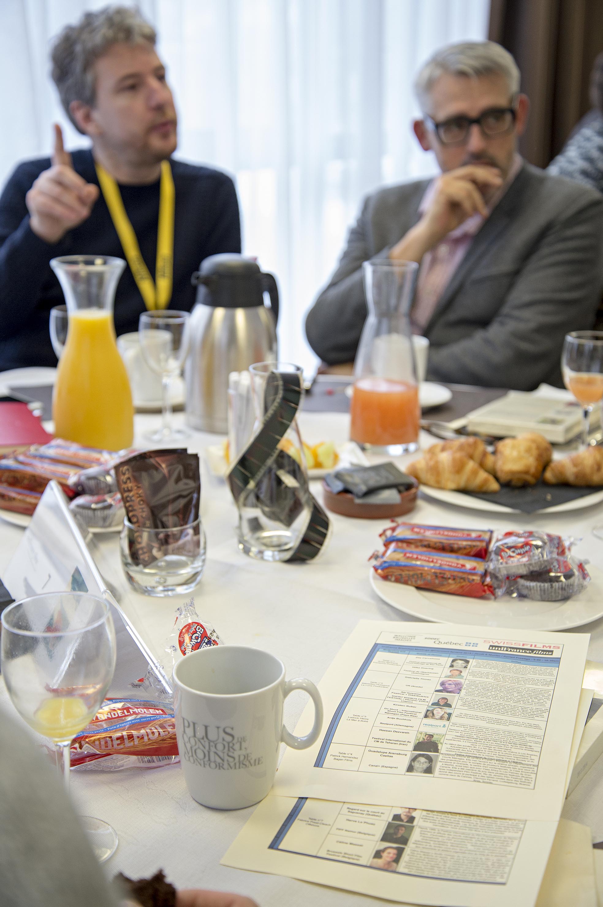 Les petits-déjeuners d'UniFrance au festival de Clermont-Ferrand Les petits-déjeuners d'UniFrance au festival de Clermont-Ferrand