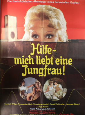 Une pucelle en or - Poster - Allemagne Une pucelle en or - Poster - Allemagne