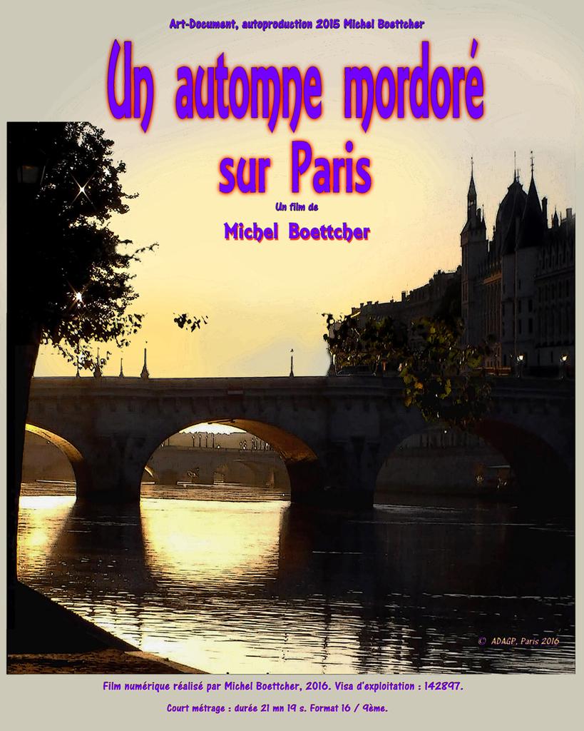 Un automne mordoré sur Paris Un automne mordoré sur Paris