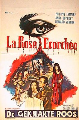 La Rose écorchée - Poster Belgique La Rose écorchée - Poster Belgique
