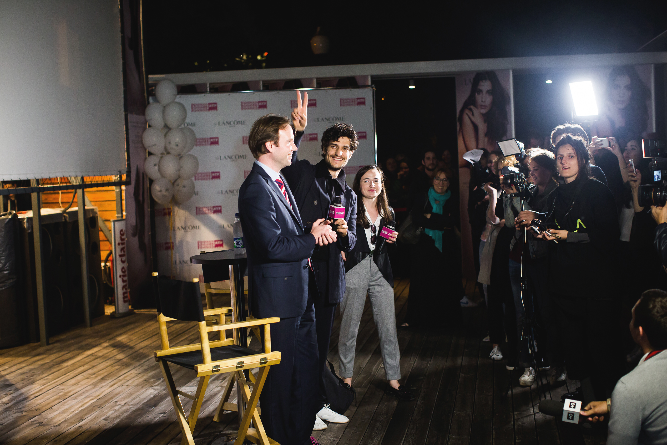 A very French July 14 in Moscow, with Isabelle Huppert and Louis Garrel A very French July 14 in Moscow, with Isabelle Huppert and Louis Garrel