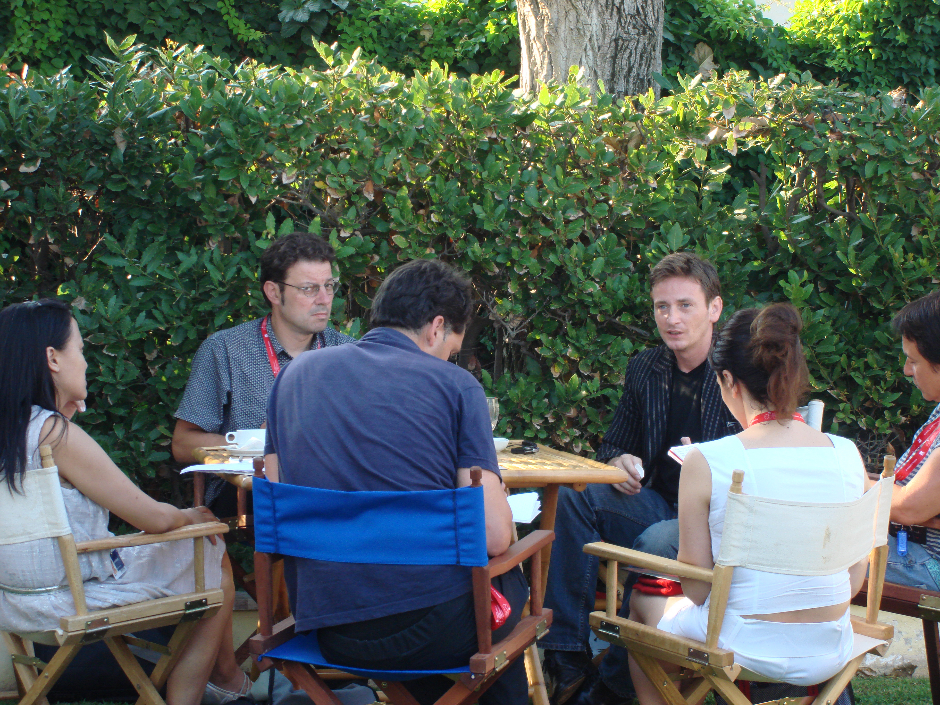 ユニフランスの新学期 - Venise 2008: Benoît Magimel en interview - © Unifrance ユニフランスの新学期 - Venise 2008: Benoît Magimel en interview - © Unifrance