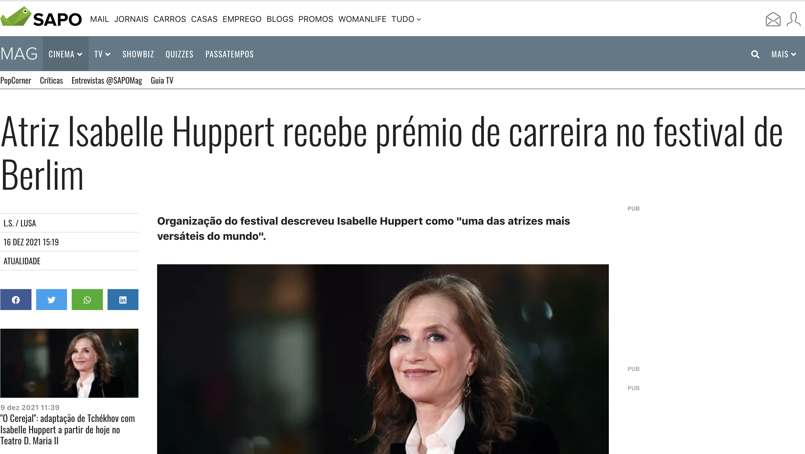 International press roundup: December 2021 International press roundup: December 2021