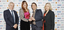 11th Unifrance Trophy goes to the film 'Around the World in 80 Days' - Hervé Michel et Daniela Elstner, d'Unifrance, entourent les lauréats Samuel Tourneux et Zoé Carrera Allaix - © ©JULIEN LIENARD pour le Film français 11th Unifrance Trophy goes to the film 'Around the World in 80 Days' - Hervé Michel et Daniela Elstner, d'Unifrance, entourent les lauréats Samuel Tourneux et Zoé Carrera Allaix - © ©JULIEN LIENARD pour le Film français