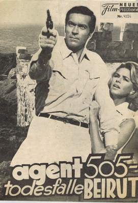 Agente 505, muerte en Beirut - Dossier de presse Allemagne Agente 505, muerte en Beirut - Dossier de presse Allemagne