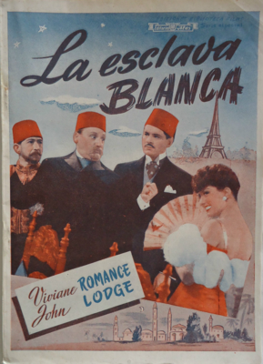 L'Esclave blanche - Poster Espagne L'Esclave blanche - Poster Espagne