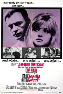 Dead Stop / Deadly Sweet - Poster Etats-Unis Dead Stop / Deadly Sweet - Poster Etats-Unis