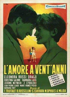 二十歳の恋 - Poster Italie 二十歳の恋 - Poster Italie