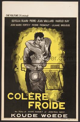 Colère froide - Poster Belgique Colère froide - Poster Belgique