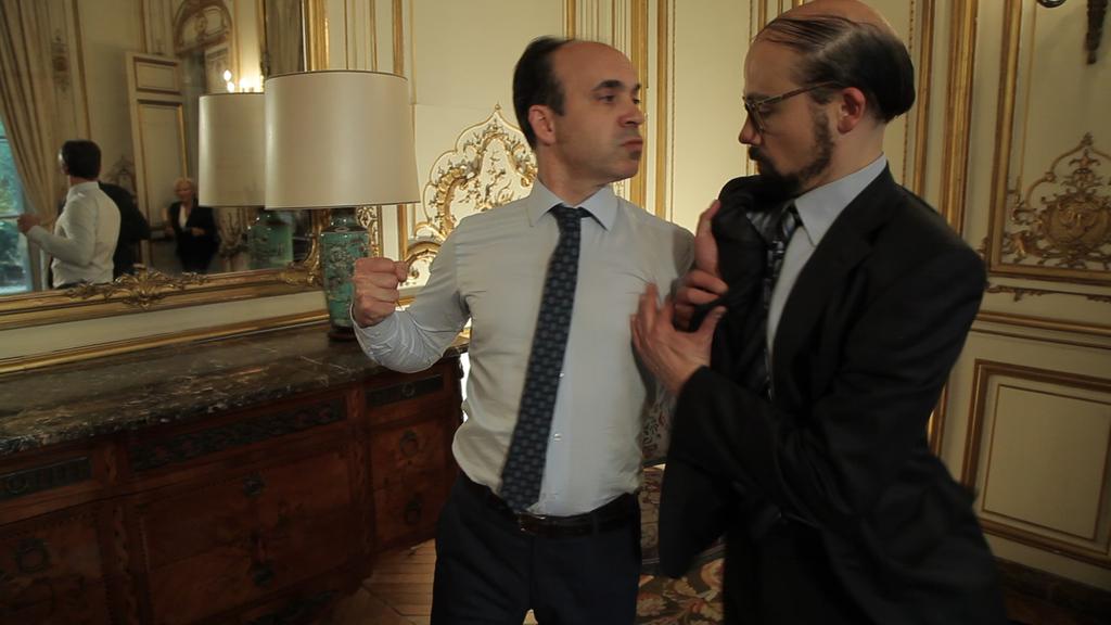 A Yellow Salmon Macaroon Facing the War A Yellow Salmon Macaroon Facing the War