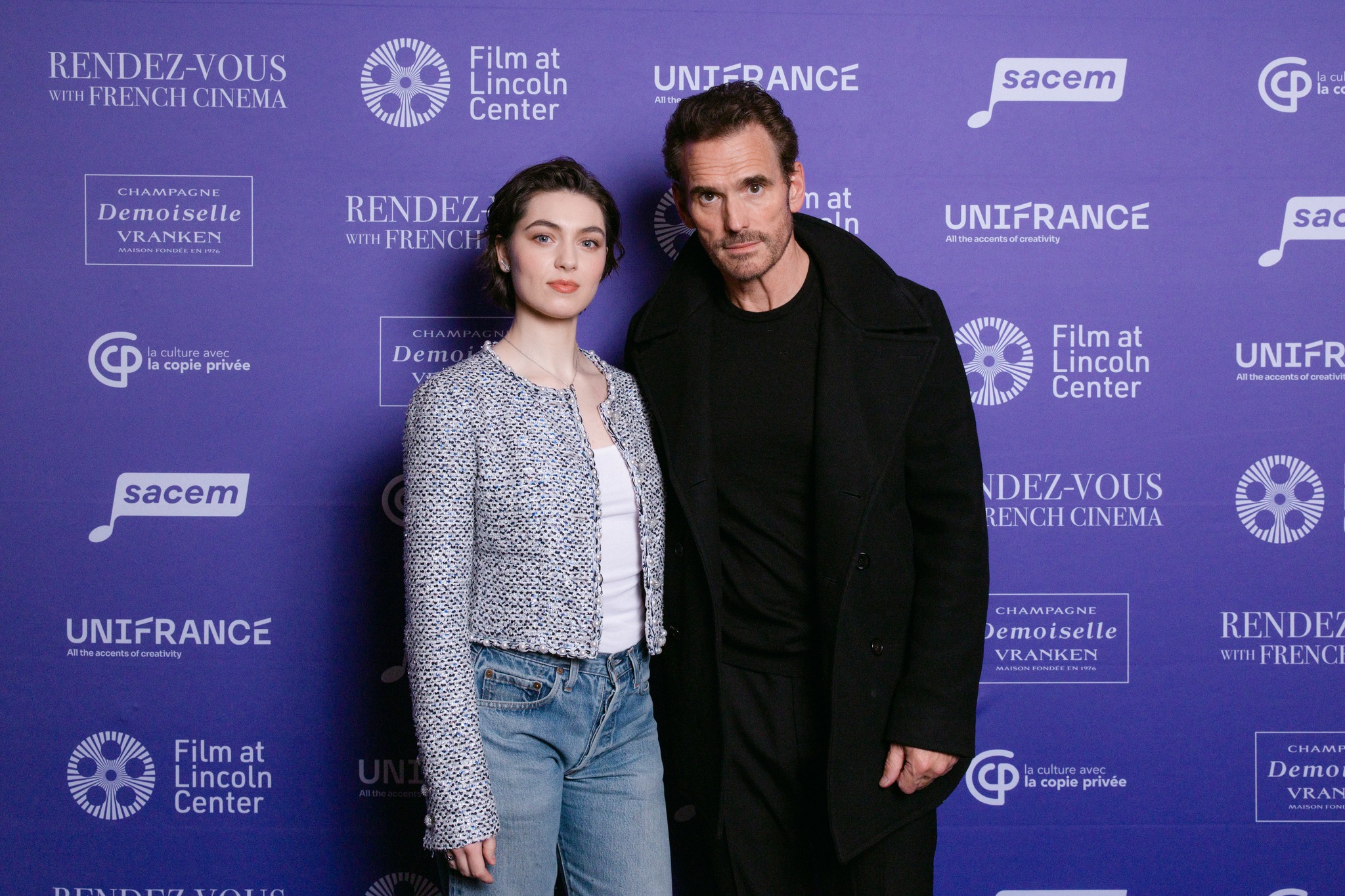 French artists tour the world with Unifrance - Anamaria Vartolomei, Matt Dillon (New York) - © Thomas Brunot / Unifrance French artists tour the world with Unifrance - Anamaria Vartolomei, Matt Dillon (New York) - © Thomas Brunot / Unifrance