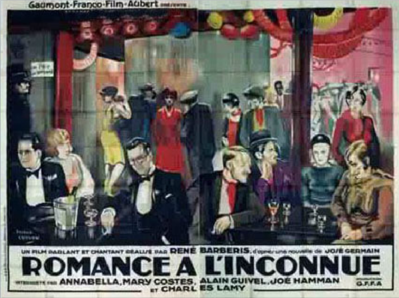 Romance à l'inconnue Romance à l'inconnue