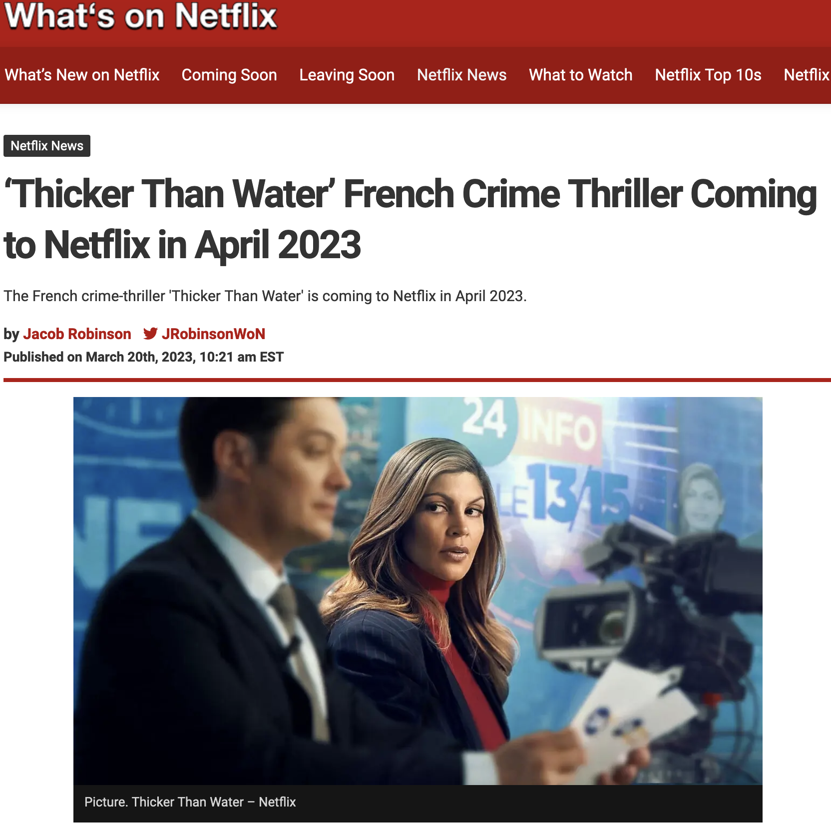 Revue de presse internationale - Mars 2023 Revue de presse internationale - Mars 2023