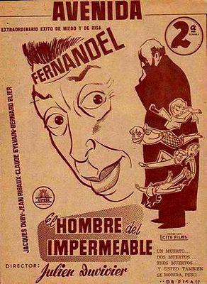 The Man in the Raincoat - Poster Espagne The Man in the Raincoat - Poster Espagne