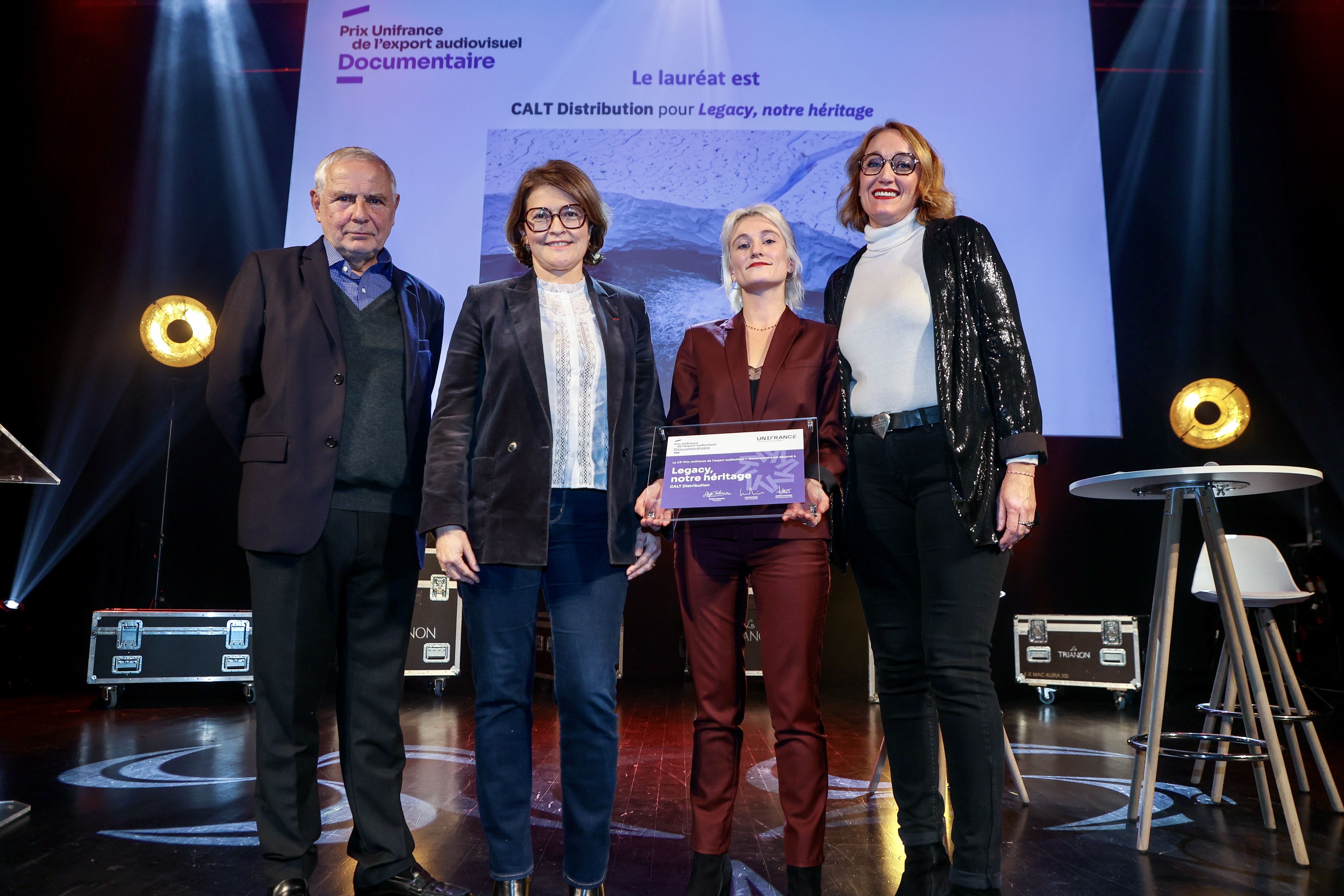 Los premiados en los 19os Galardones Unifrance de la Exportación Audiovisual - © JP Pariente Los premiados en los 19os Galardones Unifrance de la Exportación Audiovisual - © JP Pariente