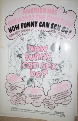 How Funny Can Sex Be ? How Funny Can Sex Be ?