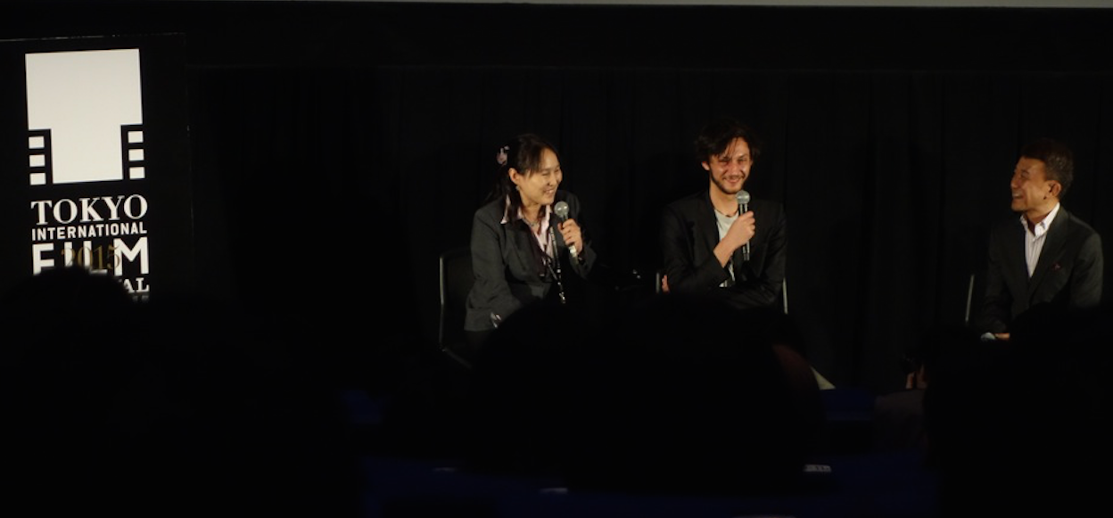 Los espectadores japoneses y el cine francés en el Festival de Tokio - Jonathan Genet après la projection de Cosmos Los espectadores japoneses y el cine francés en el Festival de Tokio - Jonathan Genet après la projection de Cosmos