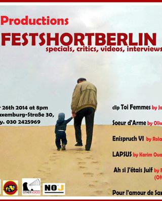 Roberto De Matos - © FESTSHORTBERLIN 2014 Roberto De Matos - © FESTSHORTBERLIN 2014