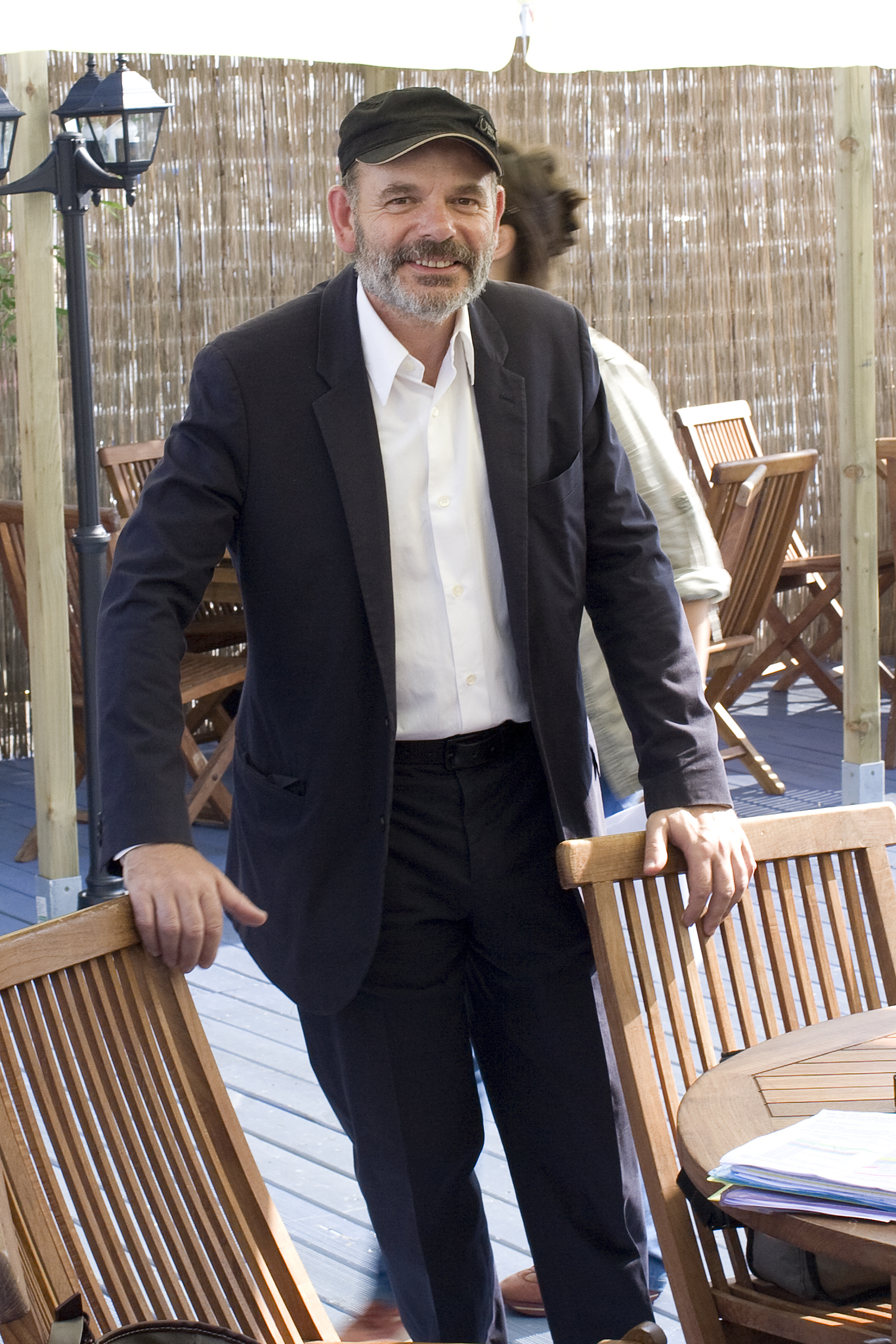 Club Unifrance activities in pictures: Part 1 - Jean-Pierre Darroussin en interview - © Laurent Koffel @ Visual Club Unifrance activities in pictures: Part 1 - Jean-Pierre Darroussin en interview - © Laurent Koffel @ Visual