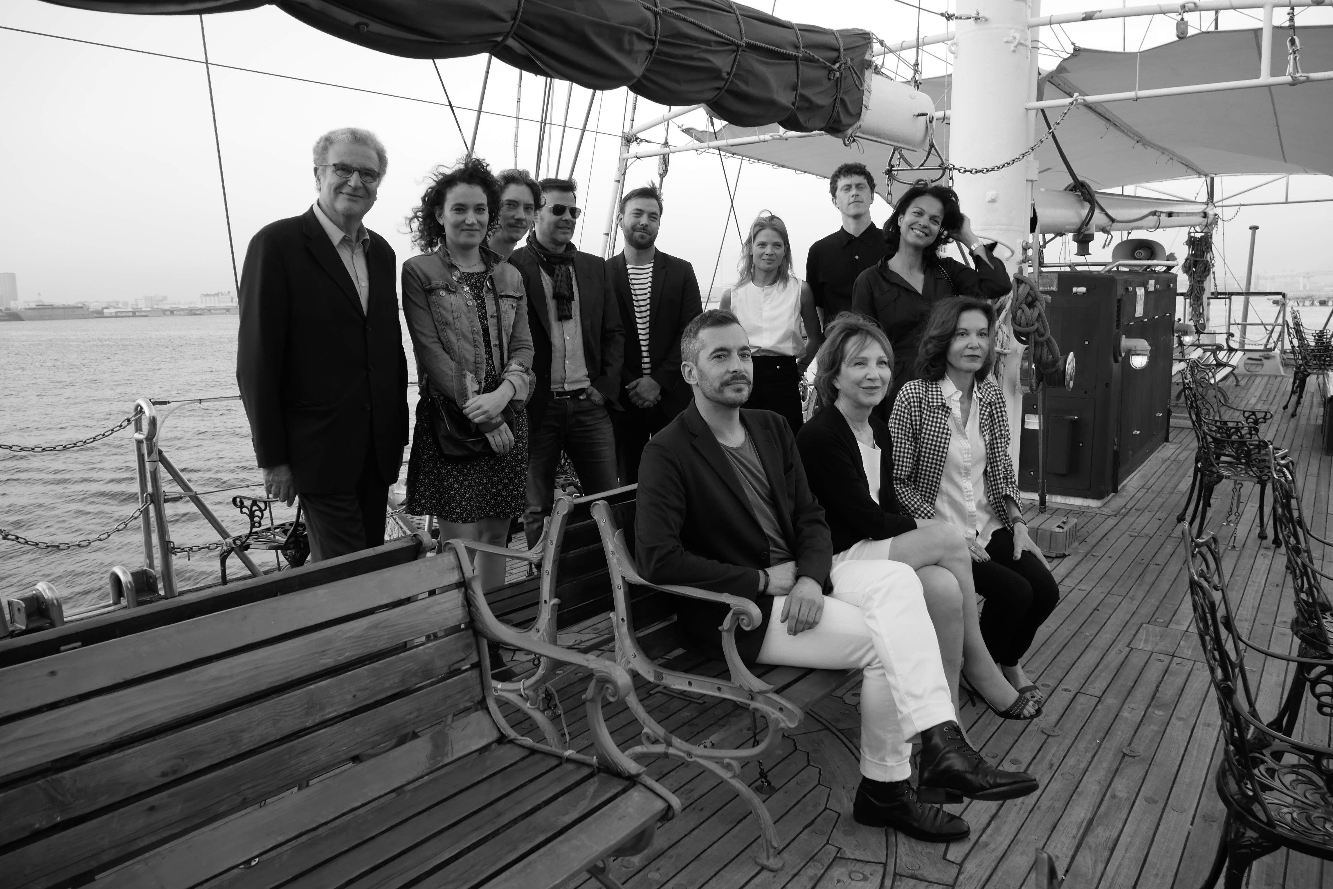 June 22: Day 2 of the Festival - A bord de l'Ocean Princess, une partie de la délégation artistique June 22: Day 2 of the Festival - A bord de l'Ocean Princess, une partie de la délégation artistique