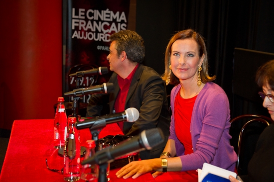 Carole Bouquet in Moscow to launch the French Cinema Today event Carole Bouquet in Moscow to launch the French Cinema Today event