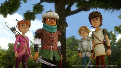 Arthur and the Children of the Round Table - &copy; Blue Spirit