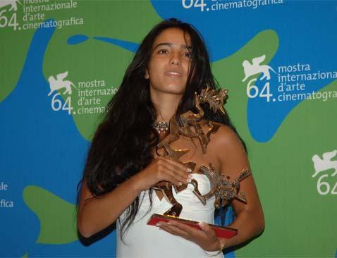 Abdellatif Kechiche honored at Venice - Hafsia Herzi - © 64th. Mostra Abdellatif Kechiche honored at Venice - Hafsia Herzi - © 64th. Mostra