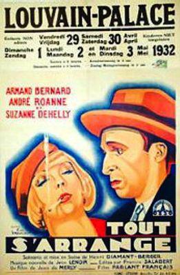 Tout s'arrange - Poster Belgique Tout s'arrange - Poster Belgique