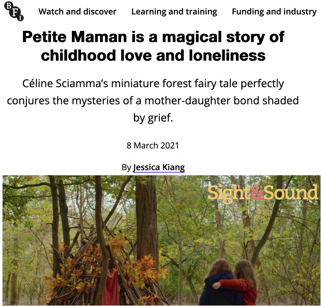 Revue de presse - Mars 2021 Revue de presse - Mars 2021