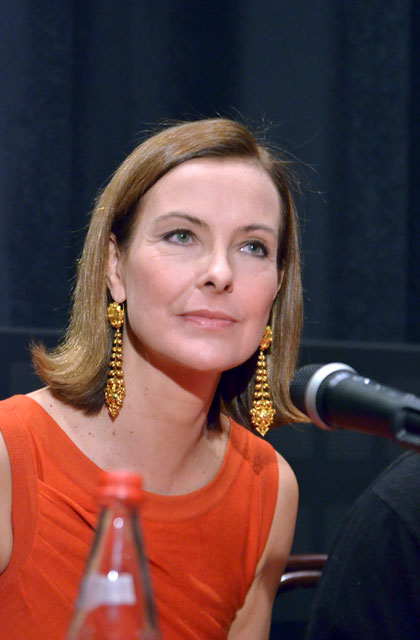 Carole Bouquet à Moscou pour lancer "Le cinéma français d'aujourdhui" Carole Bouquet à Moscou pour lancer "Le cinéma français d'aujourdhui"