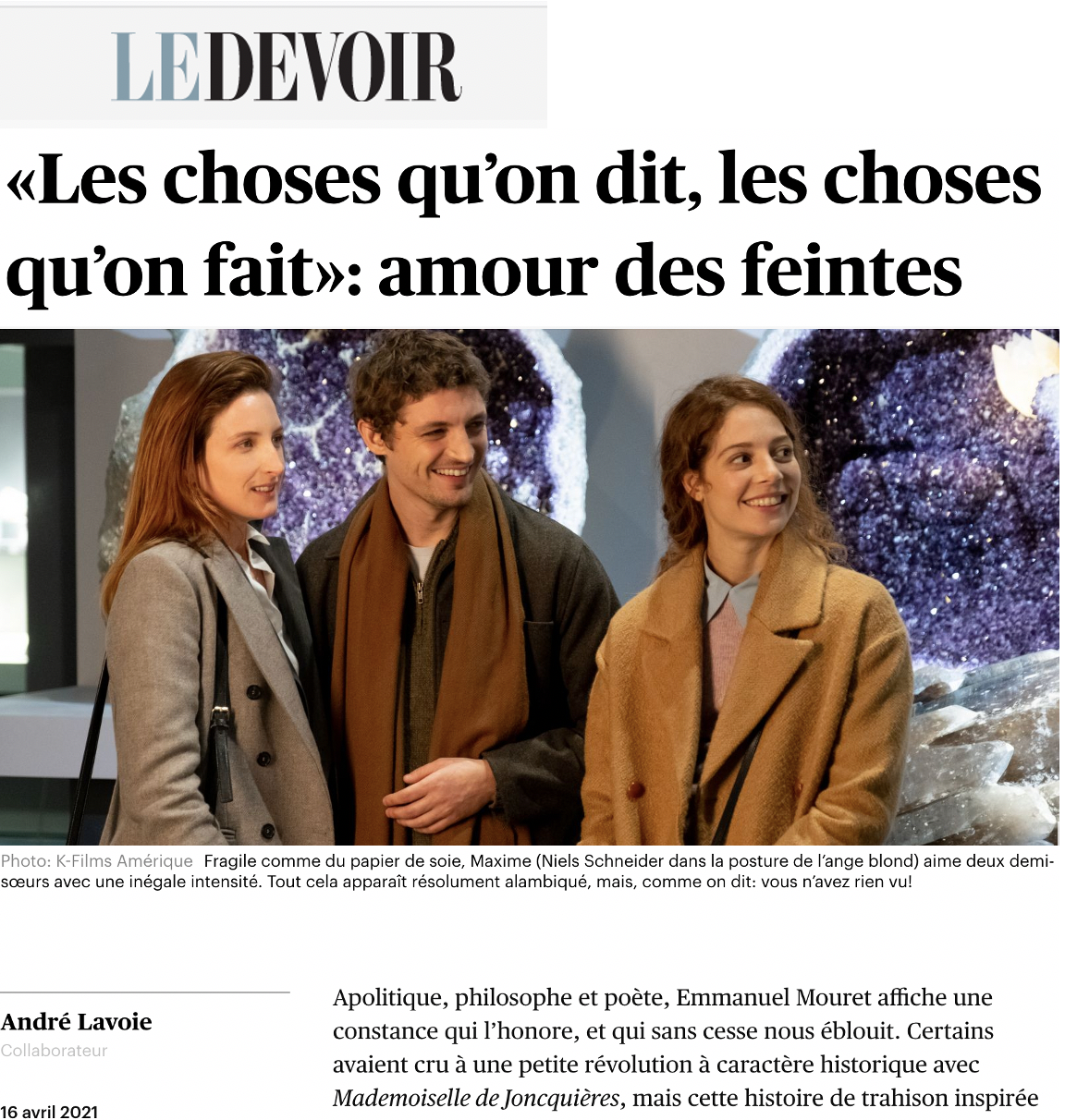 International press roundup: April 2021 International press roundup: April 2021