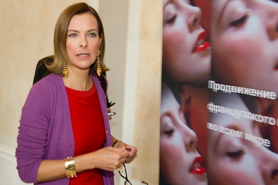 Carole Bouquet à Moscou pour lancer "Le cinéma français d'aujourdhui" Carole Bouquet à Moscou pour lancer "Le cinéma français d'aujourdhui"