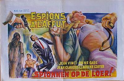 Espions à l'affût - Poster Belgique Espions à l'affût - Poster Belgique