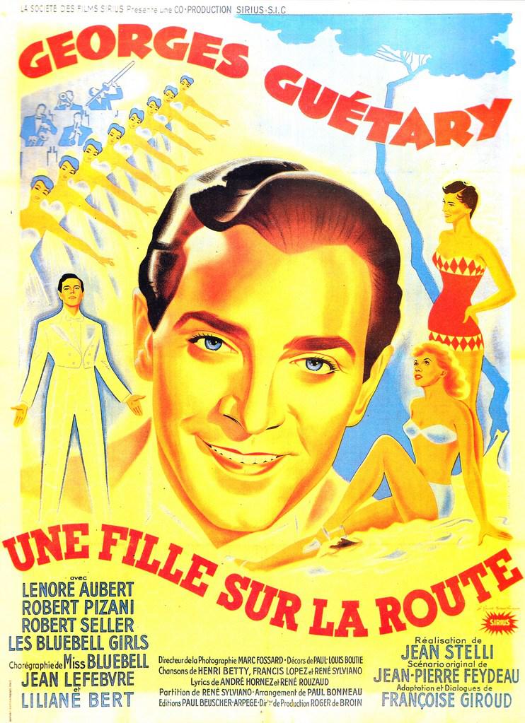 Une fille sur la route Une fille sur la route